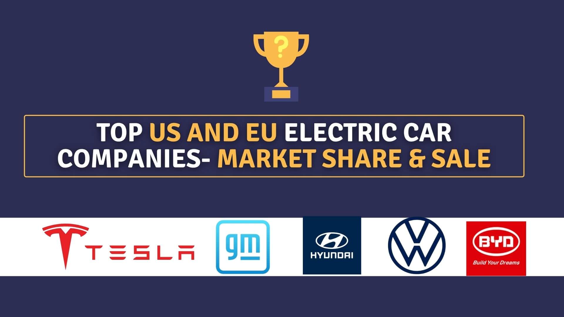 Top Five Electric Car Manufacturers