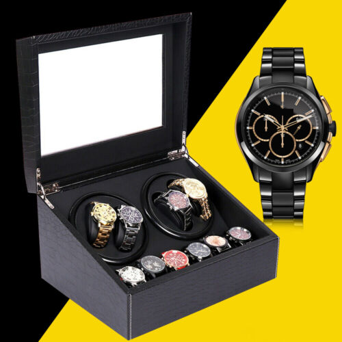 A Leather Watch Winder Box Is a Classic and Versatile Option